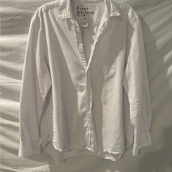 Frank & Eileen Tops - Frank & Eileen White Button Down Shirt